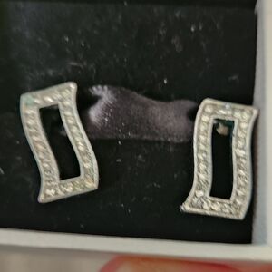 Elegant Vintage Silver Earrings